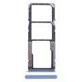 For Xiaomi Poco M5 4G SIM Card Tray + SIM Card Tray + Micro SD Card Tray (Blue)