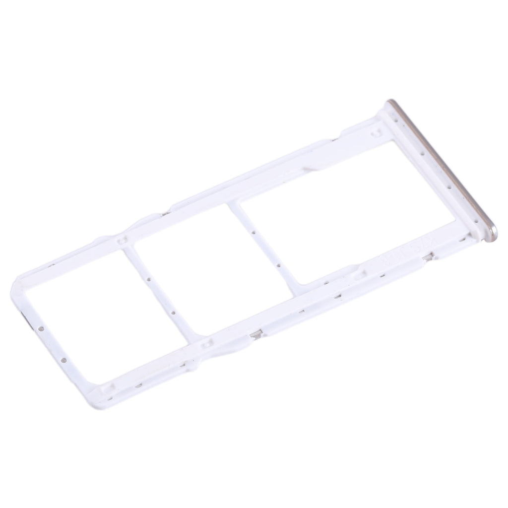 For Xiaomi Poco M5 4G SIM Card Tray + SIM Card Tray + Micro SD Card Tray (Silver)