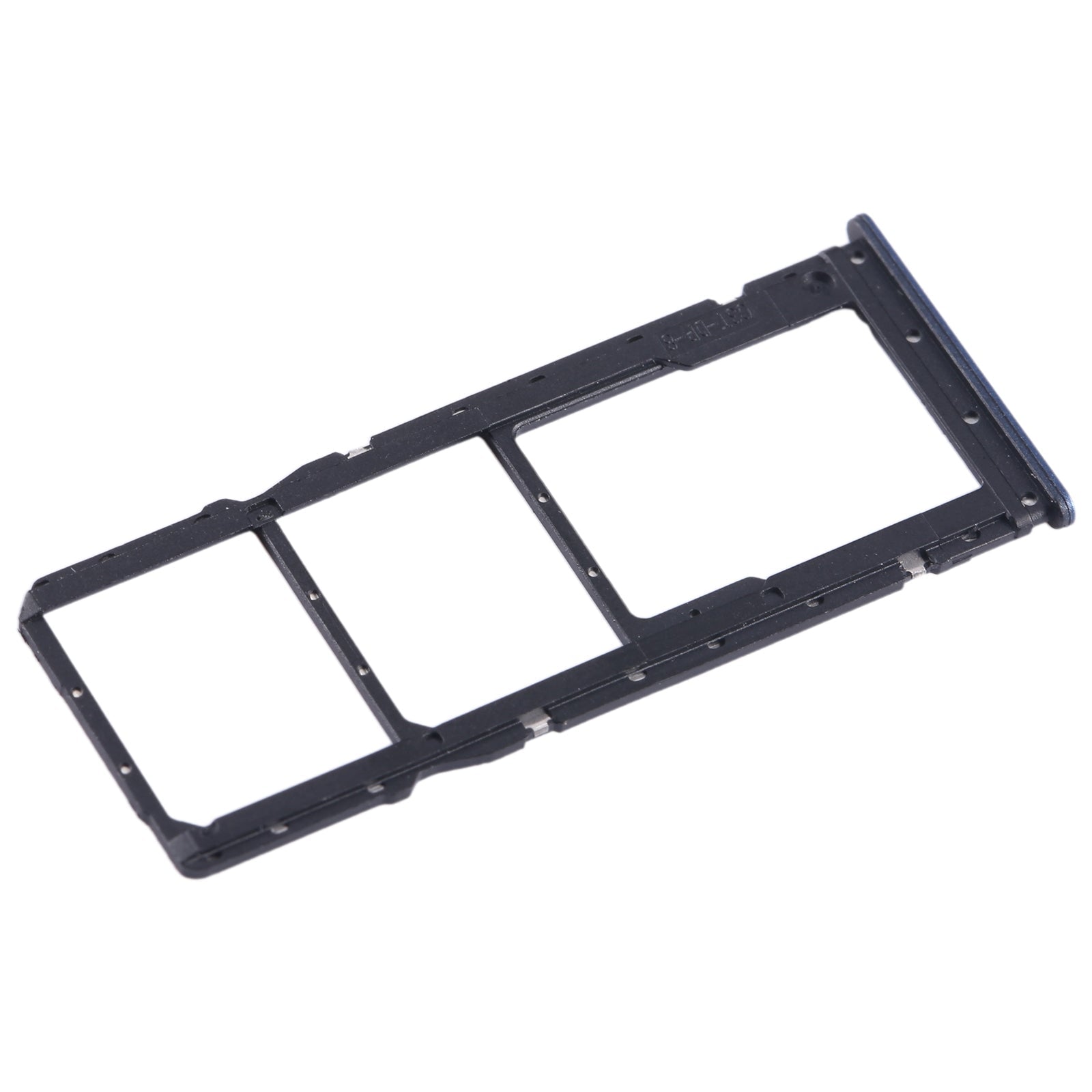For Xiaomi Redmi 12C SIM Card Tray + SIM Card Tray + Micro SD Card Tray (Blue)