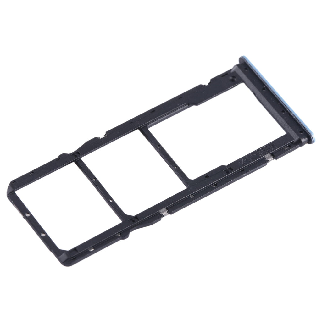For Xiaomi Redmi Note 12s SIM Card Tray + SIM Card Tray + Micro SD Card Tray (Blue)