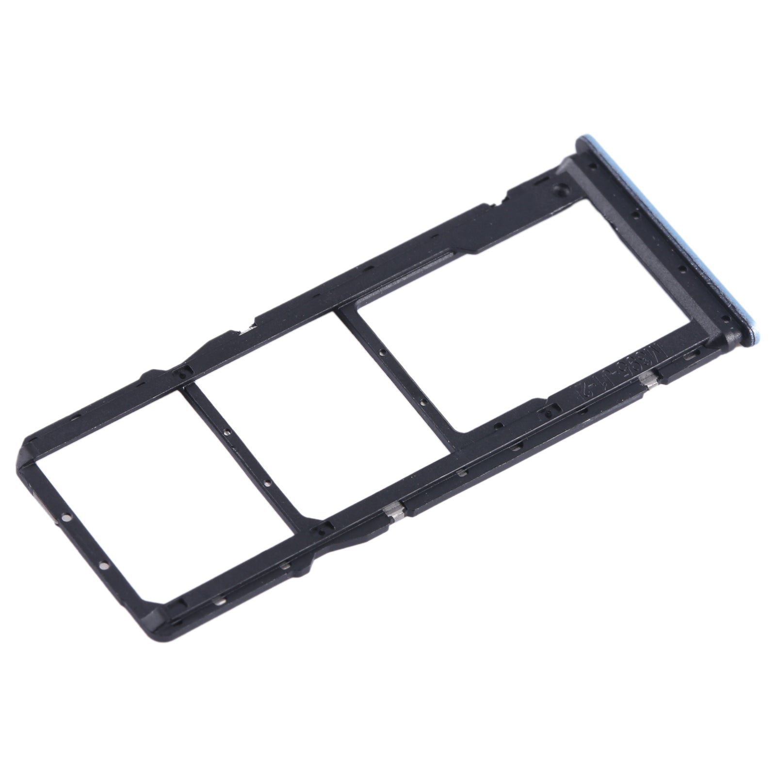 For Xiaomi Redmi Note 12s SIM Card Tray + SIM Card Tray + Micro SD Card Tray (Blue)