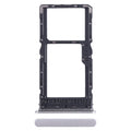 For Xiaomi Redmi 12 5G SIM Card Tray + SIM Card Tray / Micro SD Card Tray (Silver)