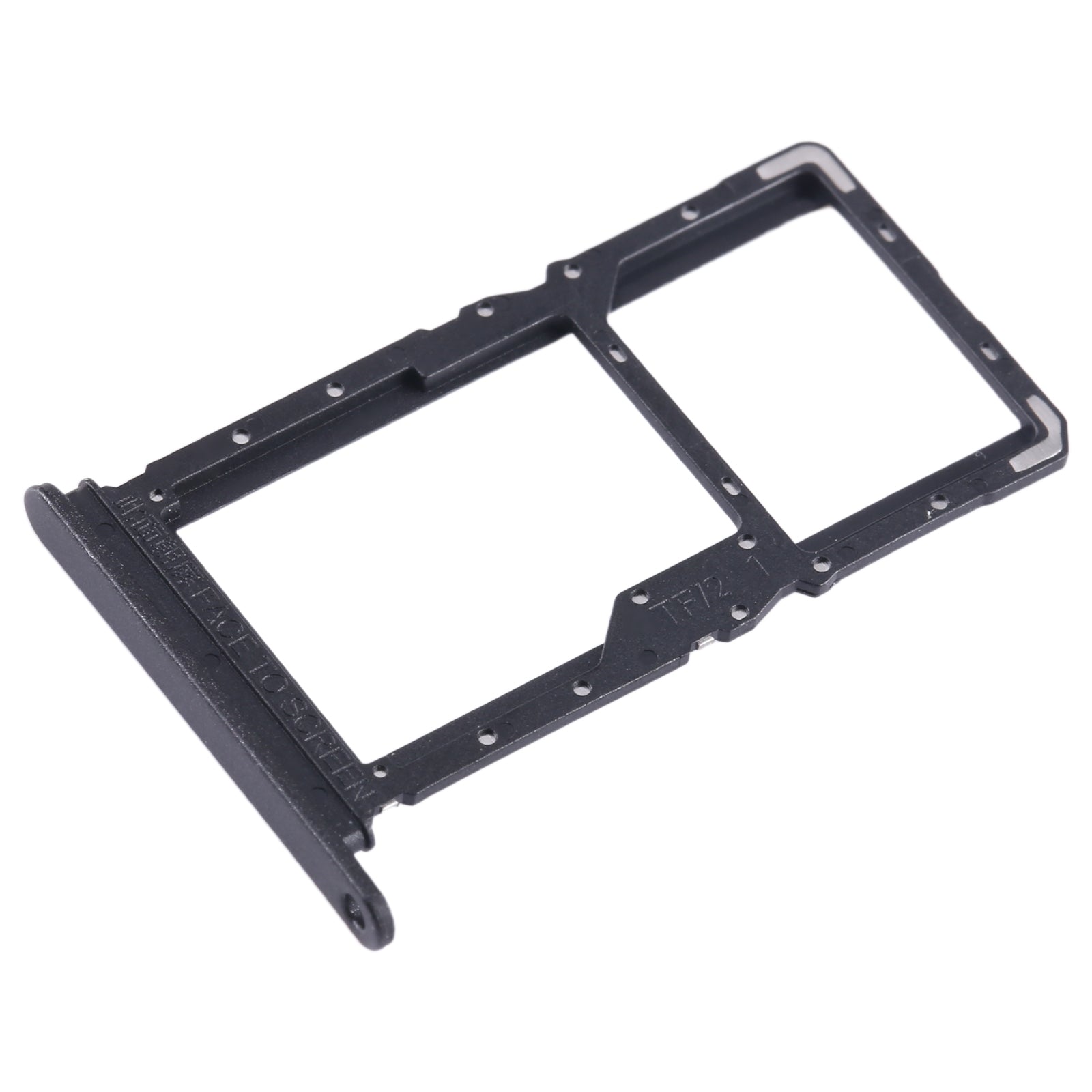 For Xiaomi Redmi Note 13 5G SIM Card Tray + SIM / Micro SD Card Tray (Black)