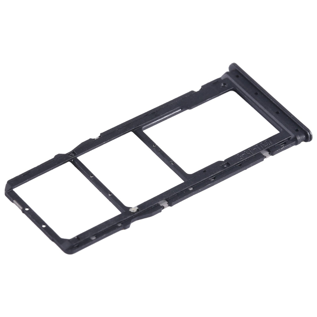 For Xiaomi Redmi 13C 4G SIM Card Tray + SIM Card Tray + Micro SD Card Tray (Black)