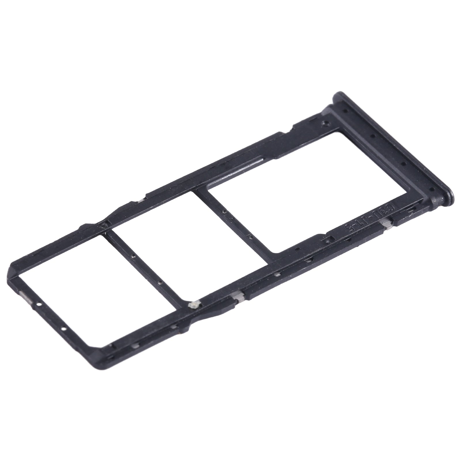 For Xiaomi Poco C65 SIM Card Tray + SIM Card Tray + Micro SD Card Tray (Black)