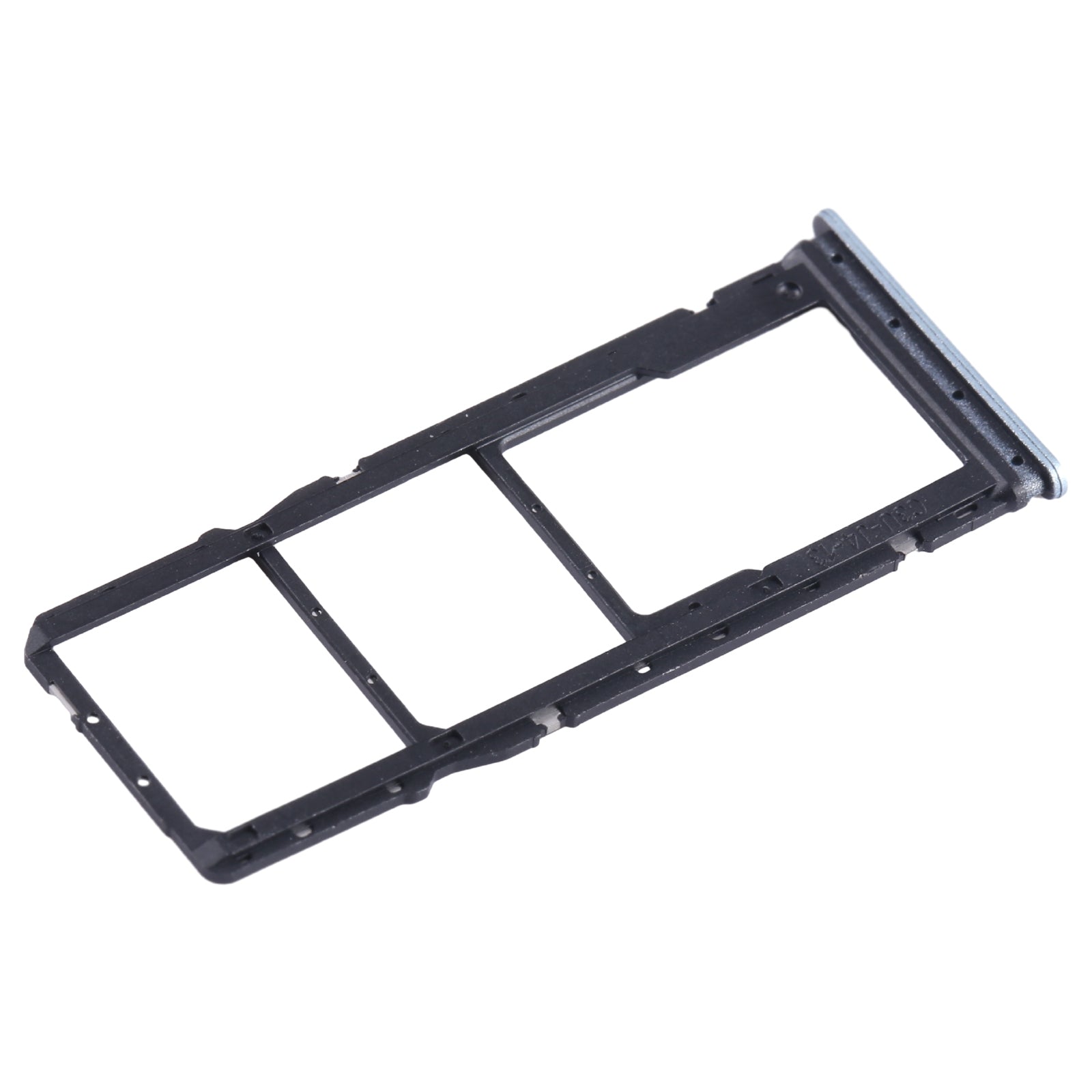 For Xiaomi Poco C65 SIM Card Tray + SIM Card Tray + Micro SD Card Tray (Blue)