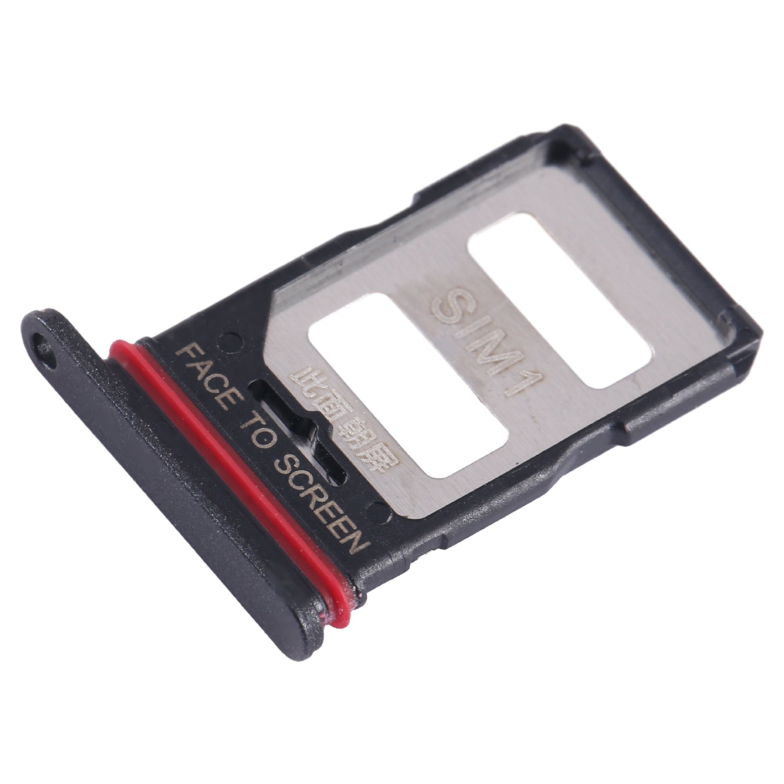 For Xiaomi Redmi  K60 Ultra SIM Card Tray + SIM Card Tray (Black)