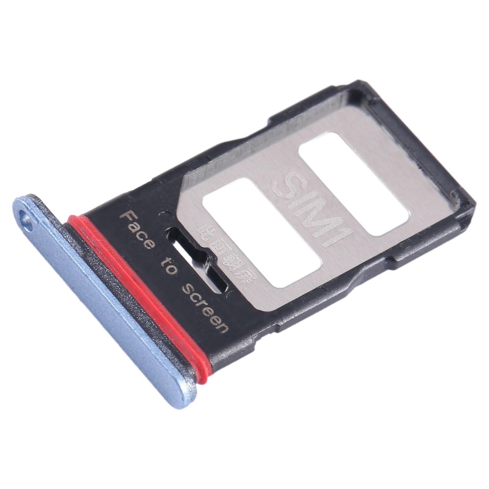 For Xiaomi Poco F5 Pro SIM Card Tray + SIM Card Tray (Blue)