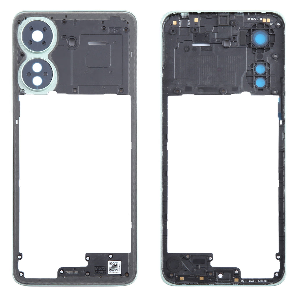 For Xiaomi Redmi 13C 4G Original Middle Frame Bezel Plate (Green)