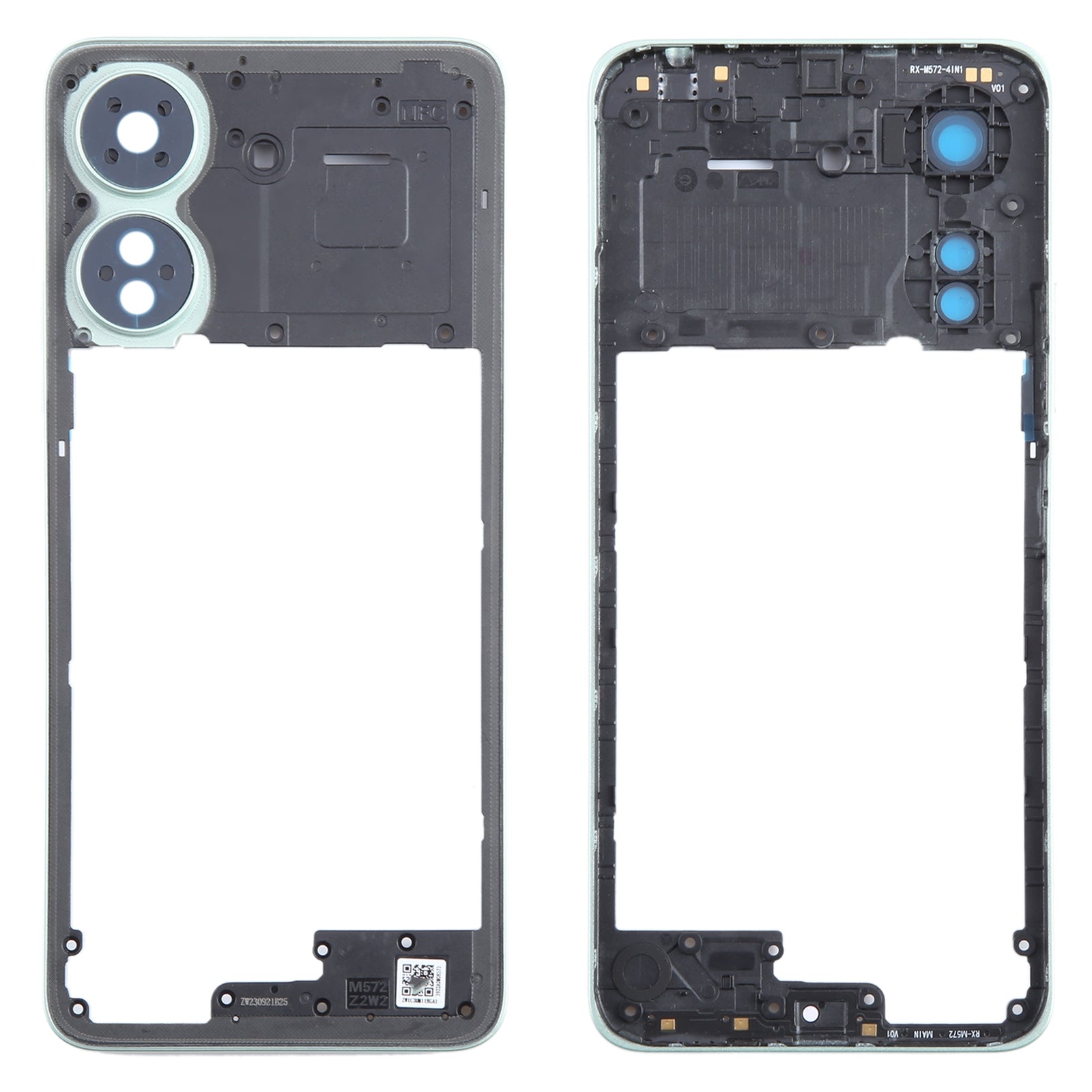 For Xiaomi Redmi 13C 4G Original Middle Frame Bezel Plate (Green)