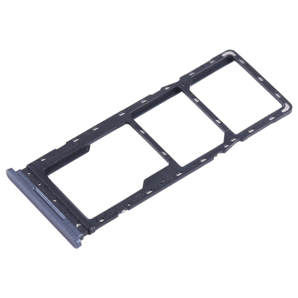 For Tecno Spark Go 2022 SIM Card Tray + SIM Card Tray + Micro SD Card Tray (Dark Blue)