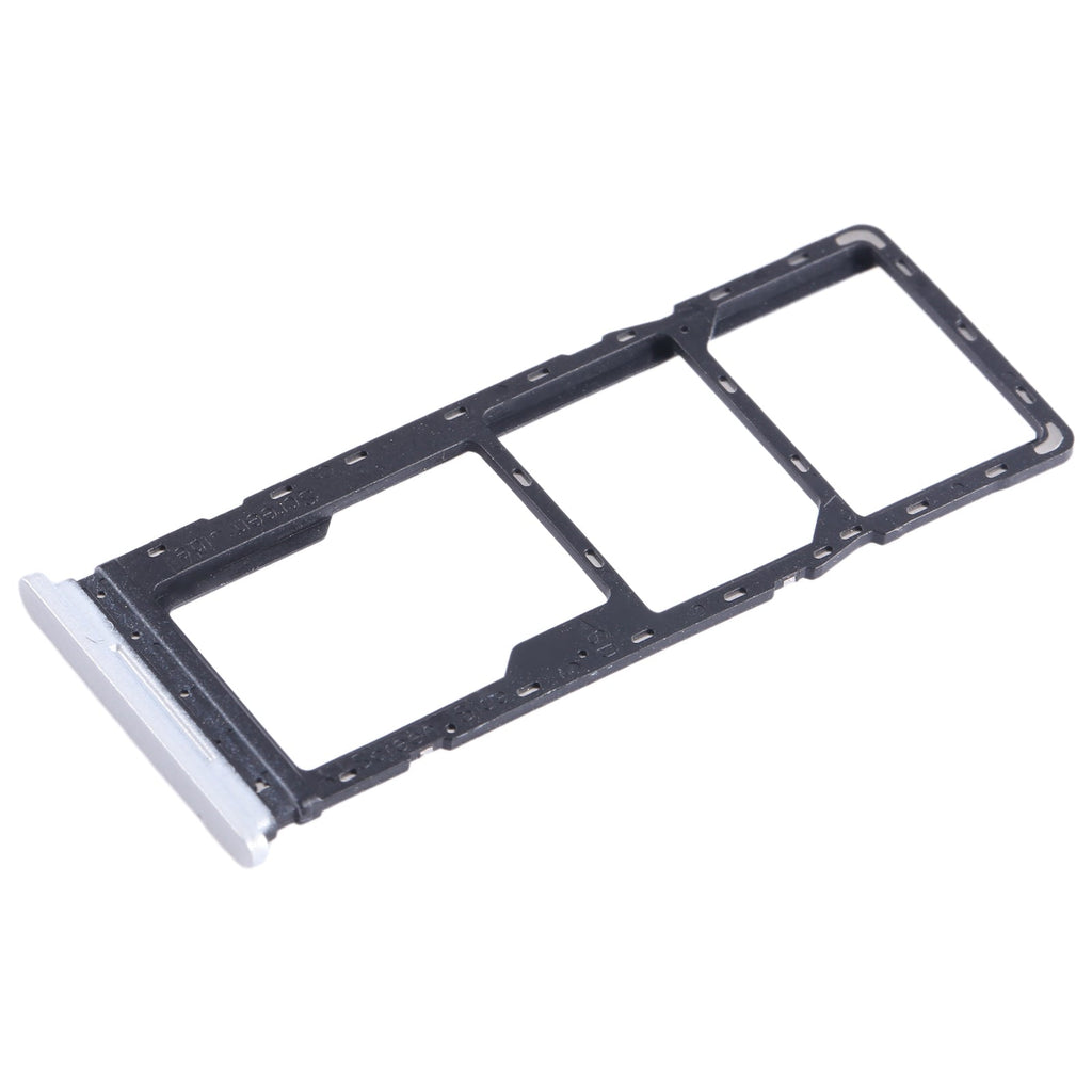 For Tecno Spark 8C KG5k SIM Card Tray + SIM Card Tray + Micro SD Card Tray (Gold)