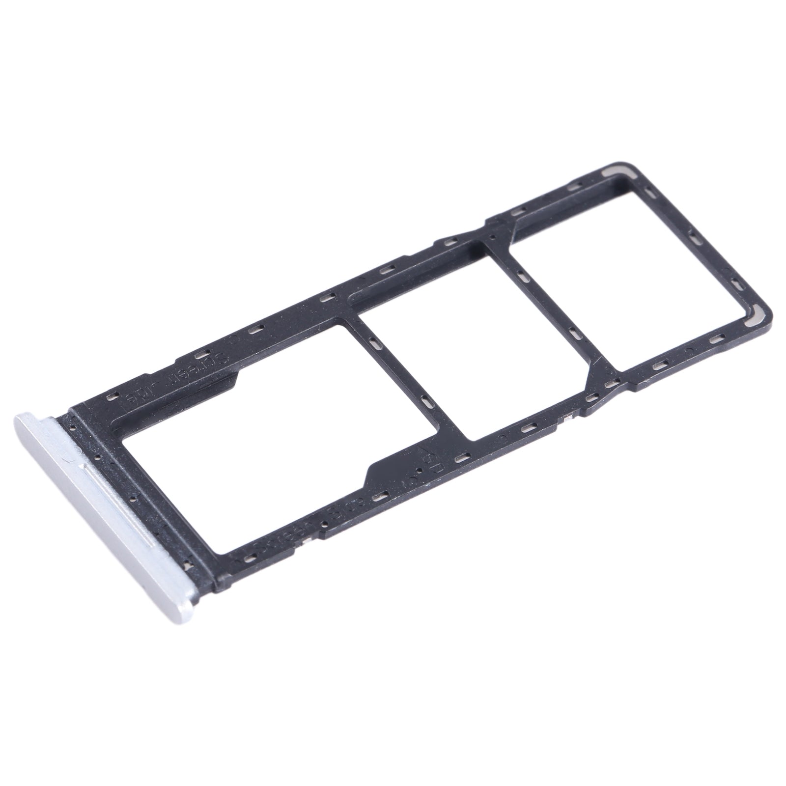For Tecno Spark 8C KG5k SIM Card Tray + SIM Card Tray + Micro SD Card Tray (Gold)