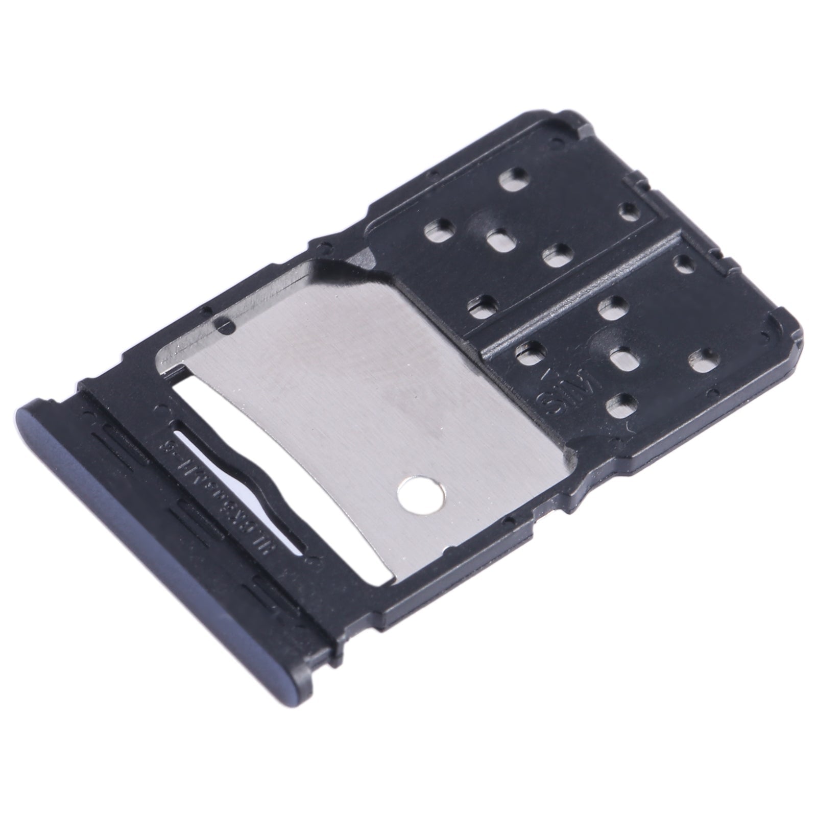 For Tecno Camon 20 SIM Card Tray + Micro SD Card Tray (Blue)