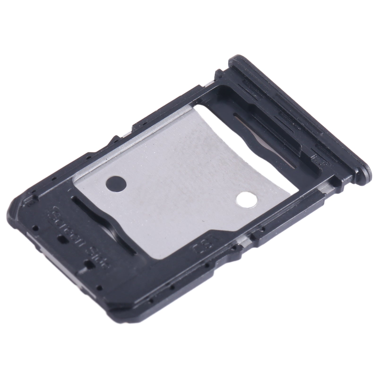 For Tecno Camon 20 SIM Card Tray + Micro SD Card Tray (Silver)