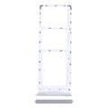For Infinix Note 11 X663 SIM Card Tray + SIM Card Tray + Micro SD Card Tray (White)