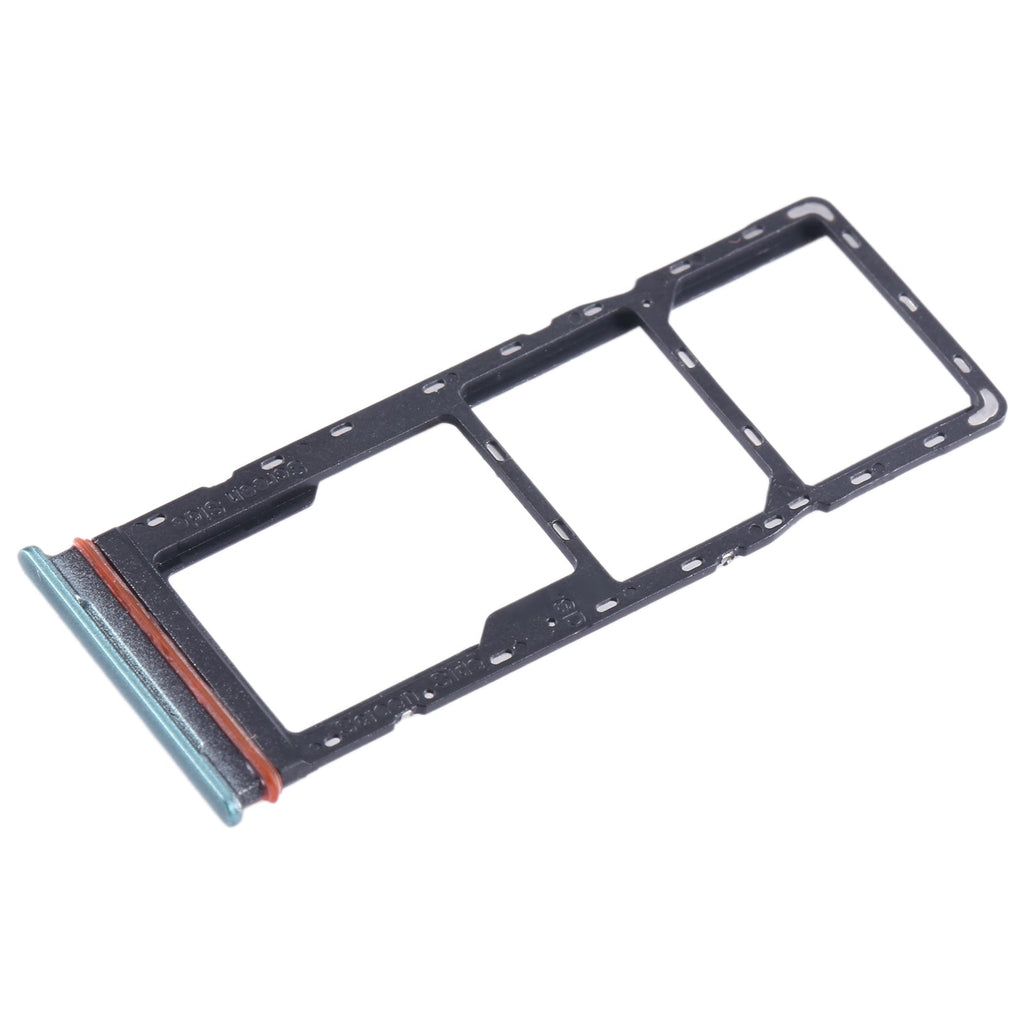 For Infinix Note 11i SIM Card Tray + SIM Card Tray + Micro SD Card Tray (Green)
