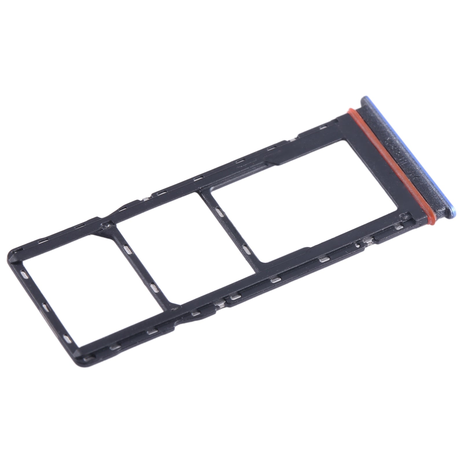 For Infinix Note 11i SIM Card Tray + SIM Card Tray + Micro SD Card Tray (Blue)
