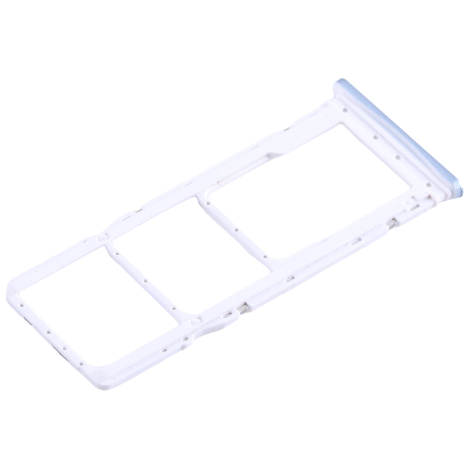 For Infinix Smart 7 India X6517 SIM Card Tray + SIM Card Tray + Micro SD Card Tray (Blue)