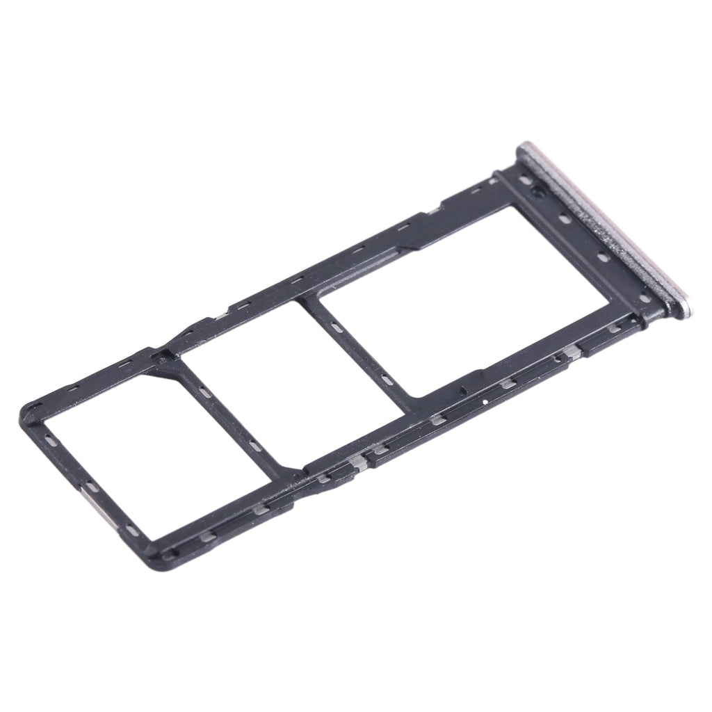 For Infinix Hot 30i X669 SIM Card Tray + SIM Card Tray + Micro SD Card Tray (Gold)