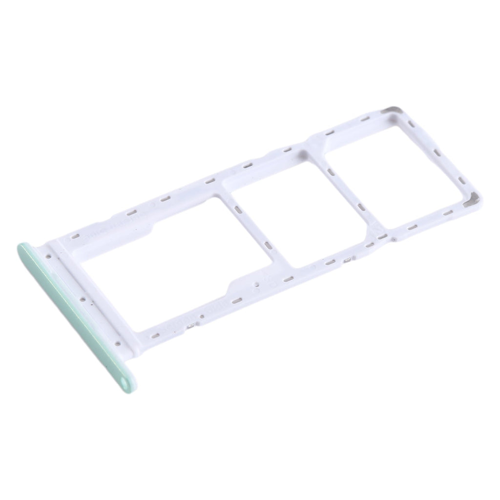 For Infinix Smart 7 HD X6516 SIM Card Tray + SIM Card Tray + Micro SD Card Tray (Green)