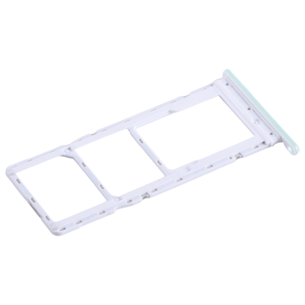 For Infinix Smart 7 HD X6516 SIM Card Tray + SIM Card Tray + Micro SD Card Tray (Green)