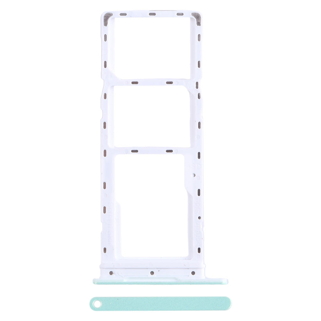 For Infinix Smart 7 HD X6516 SIM Card Tray + SIM Card Tray + Micro SD Card Tray (Green)