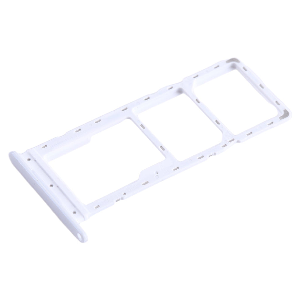 For Infinix Smart 7 HD X6516 SIM Card Tray + SIM Card Tray + Micro SD Card Tray (White)