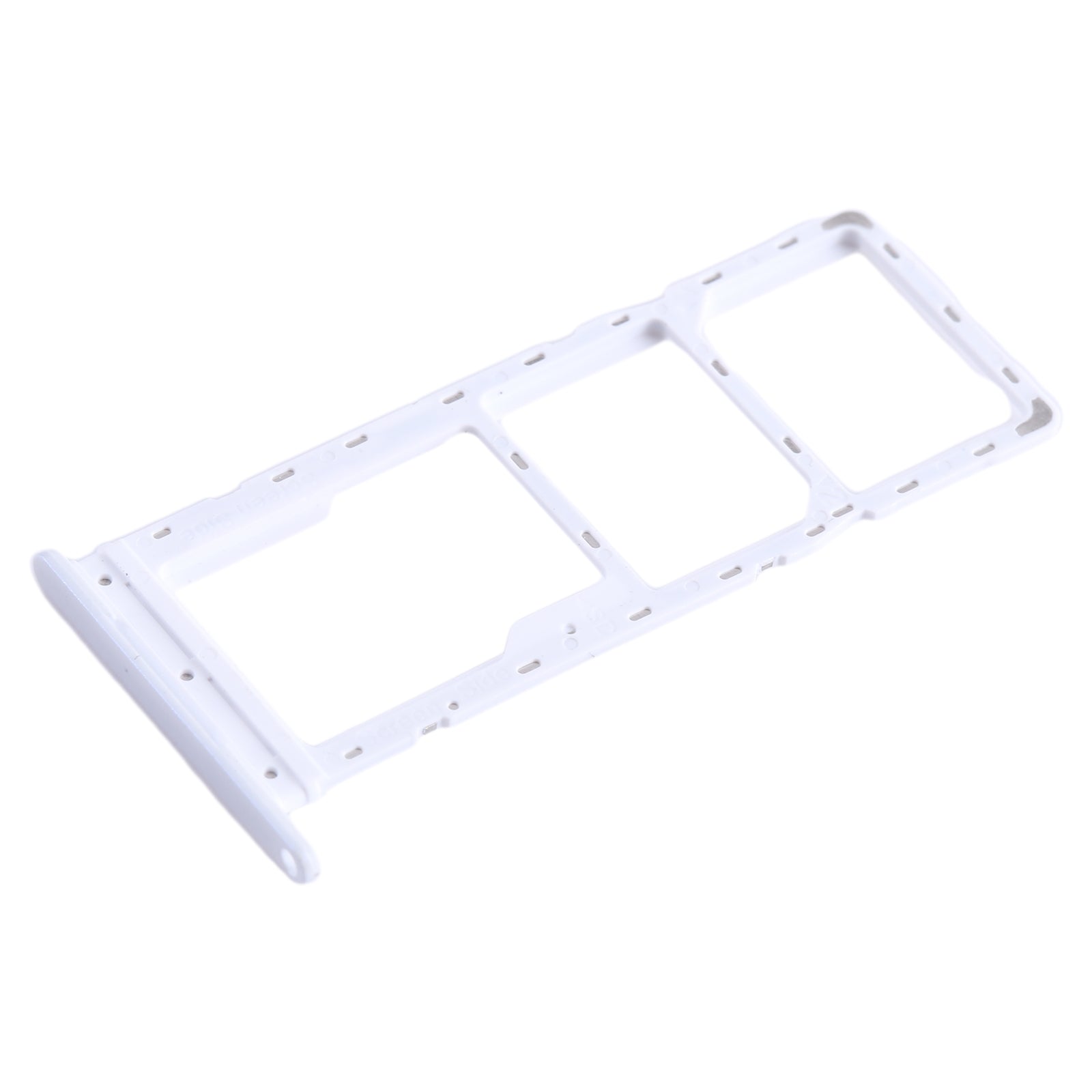 For Infinix Smart 7 HD X6516 SIM Card Tray + SIM Card Tray + Micro SD Card Tray (White)