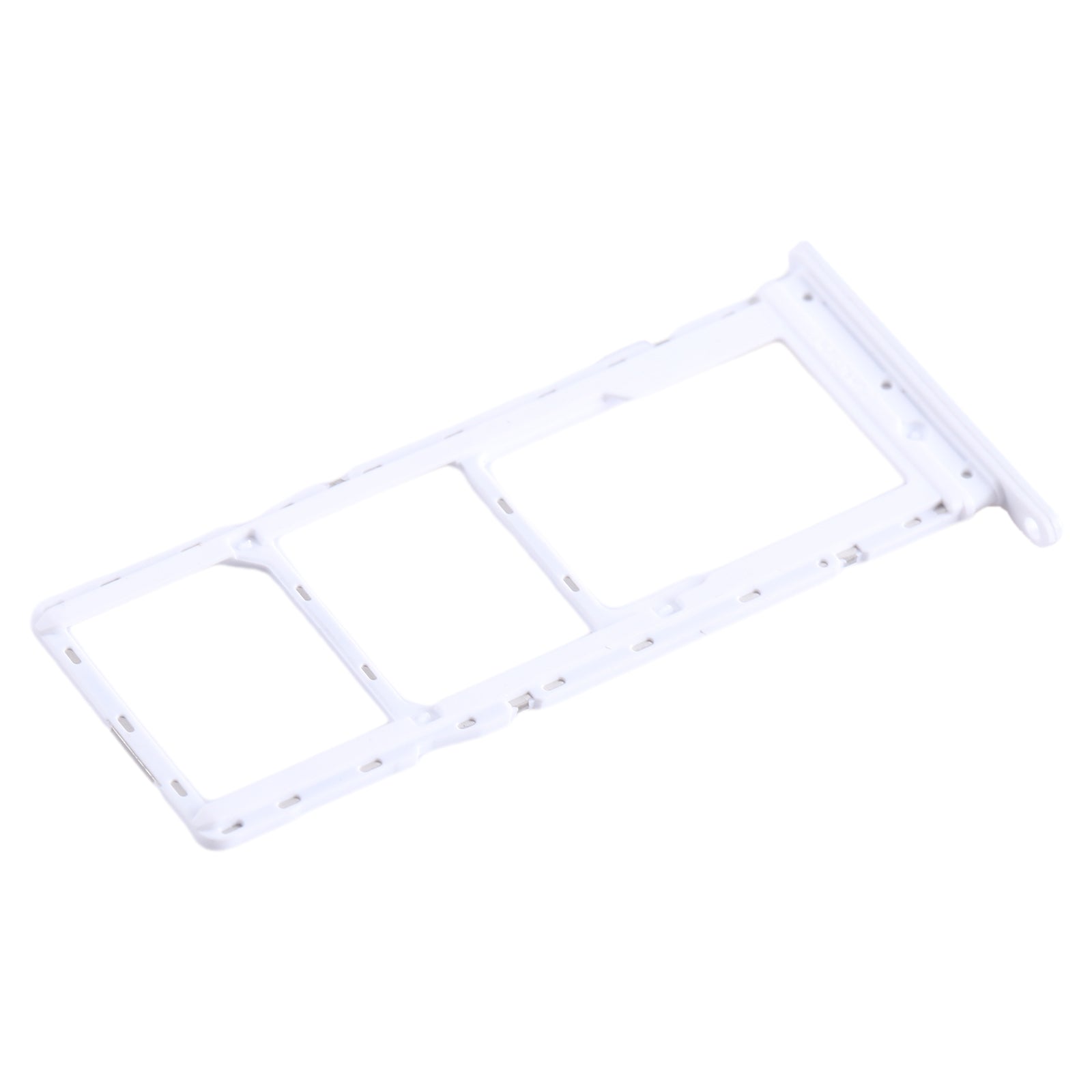 For Infinix Smart 7 HD X6516 SIM Card Tray + SIM Card Tray + Micro SD Card Tray (White)