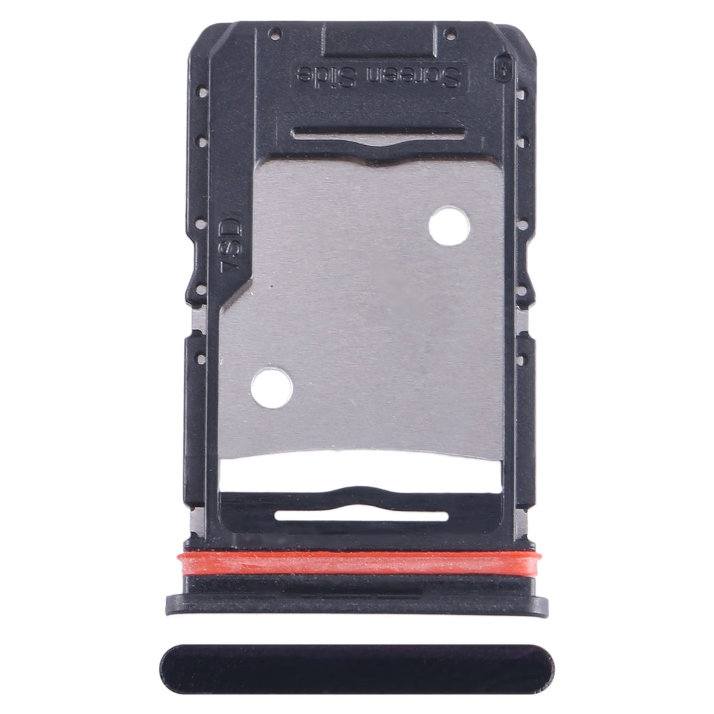 For Infinix Note 30i X6716 SIM Card Tray + SIM Card Tray + Micro SD Card Tray (Blue)