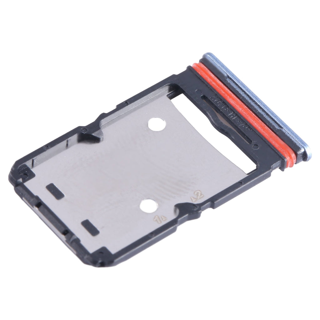 For Infinix Note 12 Pro 4G SIM Card Tray + SIM Card Tray + Micro SD Card Tray (Blue)