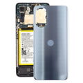For Motorola Moto G82 Original Battery Back Cover(Black)