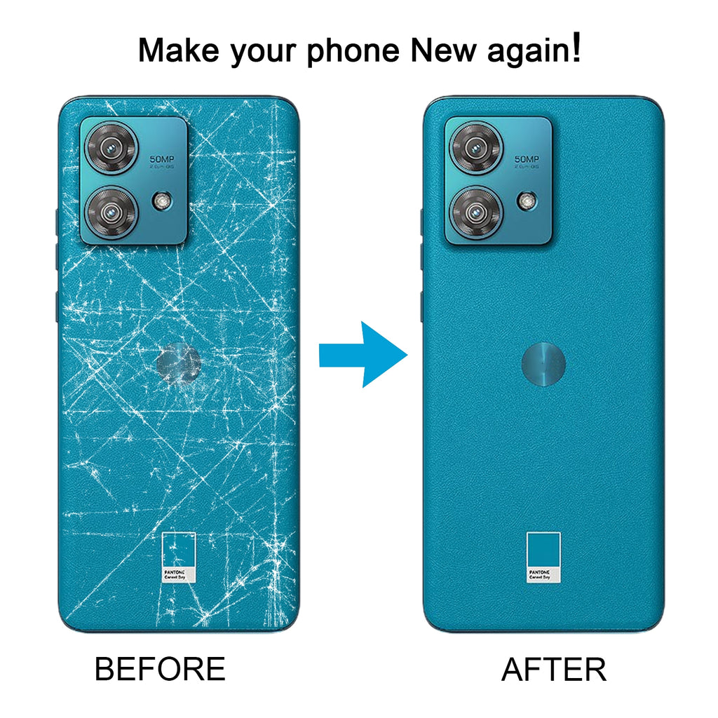 For Motorola Edge 40 Neo Original Battery Back Cover(Green)