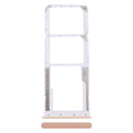 For Xiaomi Redmi Note 12 4G SIM Card Tray + SIM Card Tray + Micro SD Card Tray (Pink)