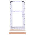 For Xiaomi Redmi Note 12 5G SIM Card Tray + SIM / Micro SD Card Tray (Pink)