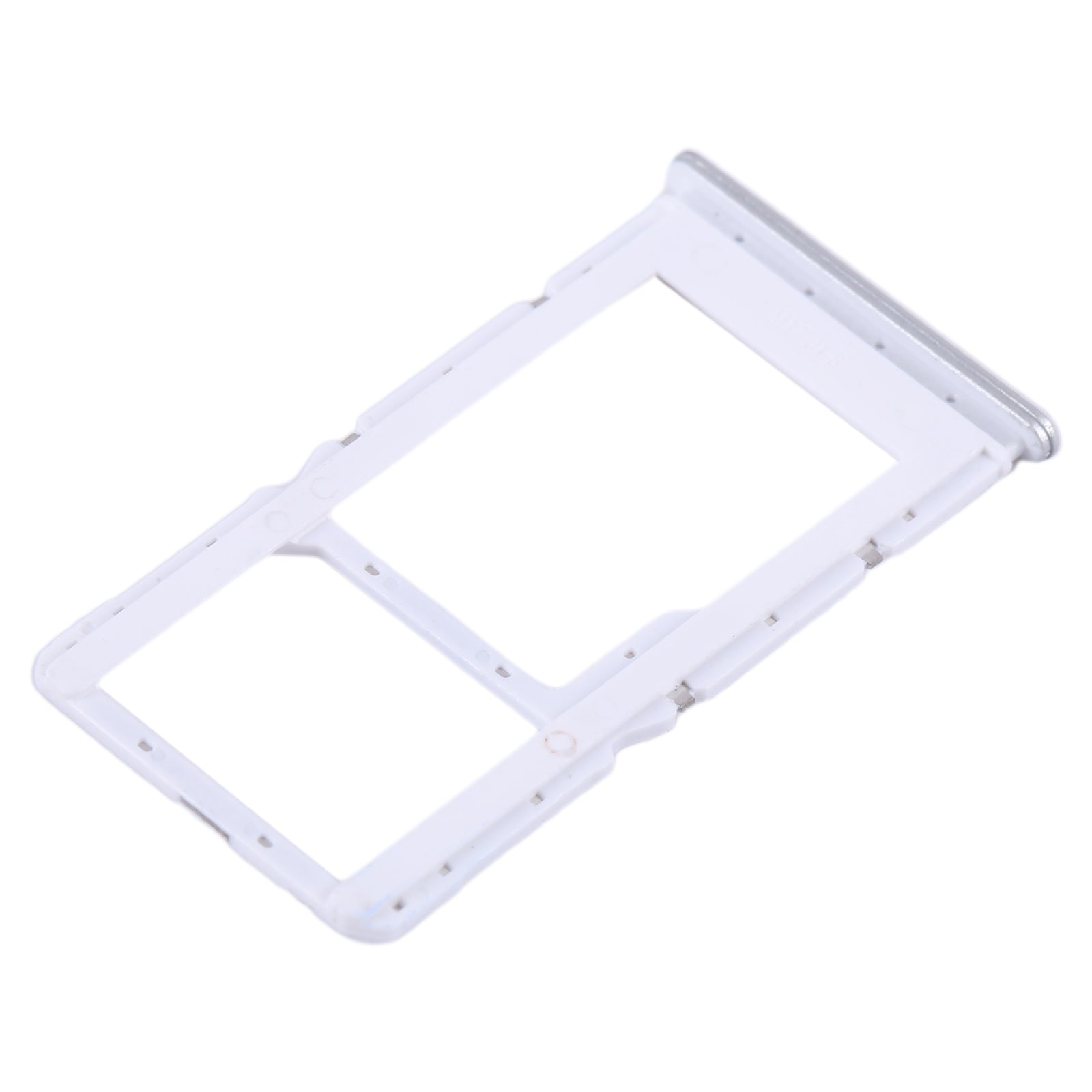 For Xiaomi Redmi Note 12 5G SIM Card Tray + SIM / Micro SD Card Tray (Silver)