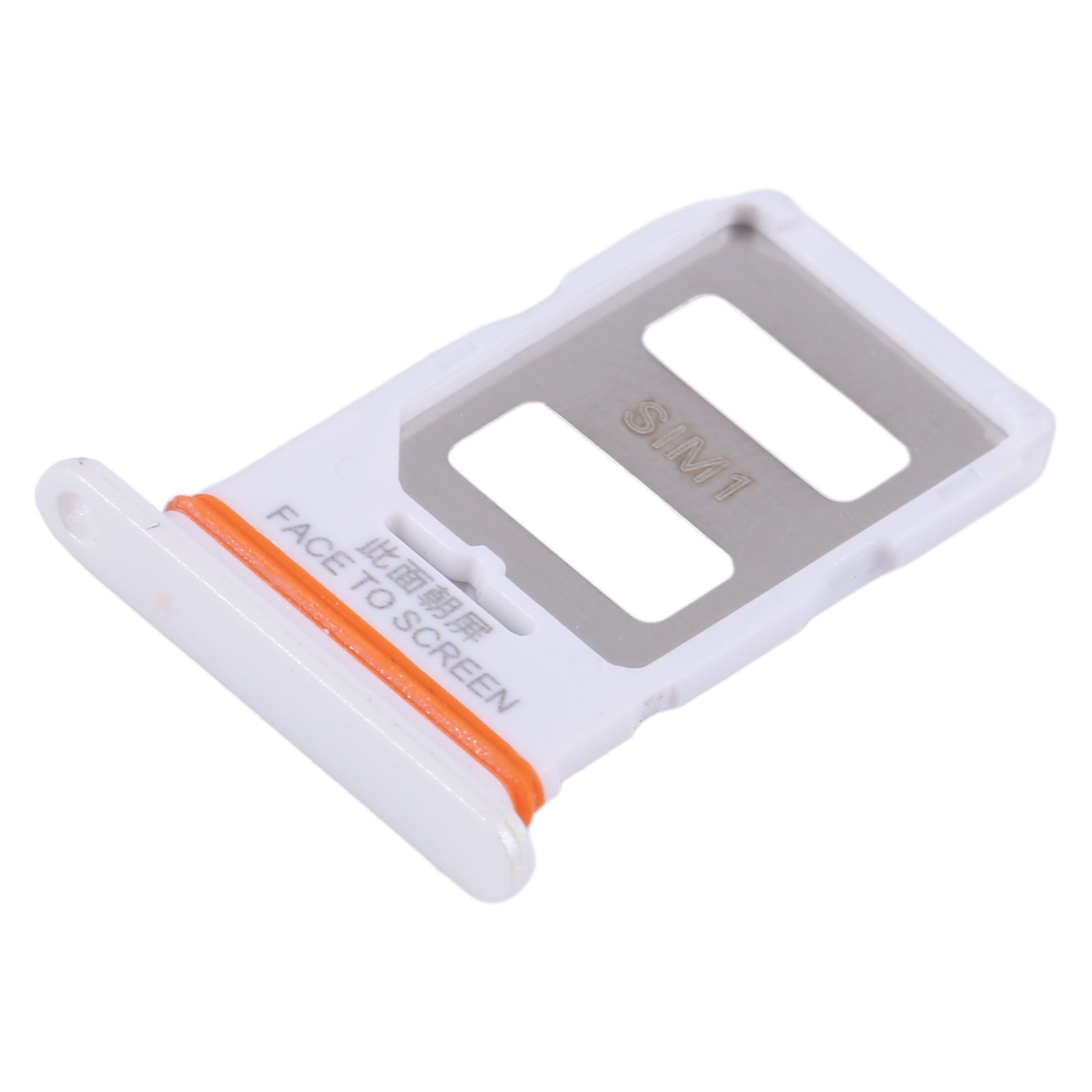 For Xiaomi Redmi Note 13 Pro 5G SIM Card Tray + SIM Card Tray (White)