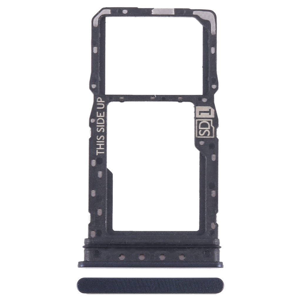 For Motorola Moto G 5G 2023 Original SIM Card Tray + Micro SD Card Tray (Black)