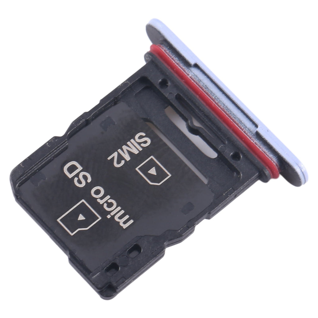 For Sony Xperia 10 V Original SIM Card Tray + SIM / Micro SD Card Tray (Blue)