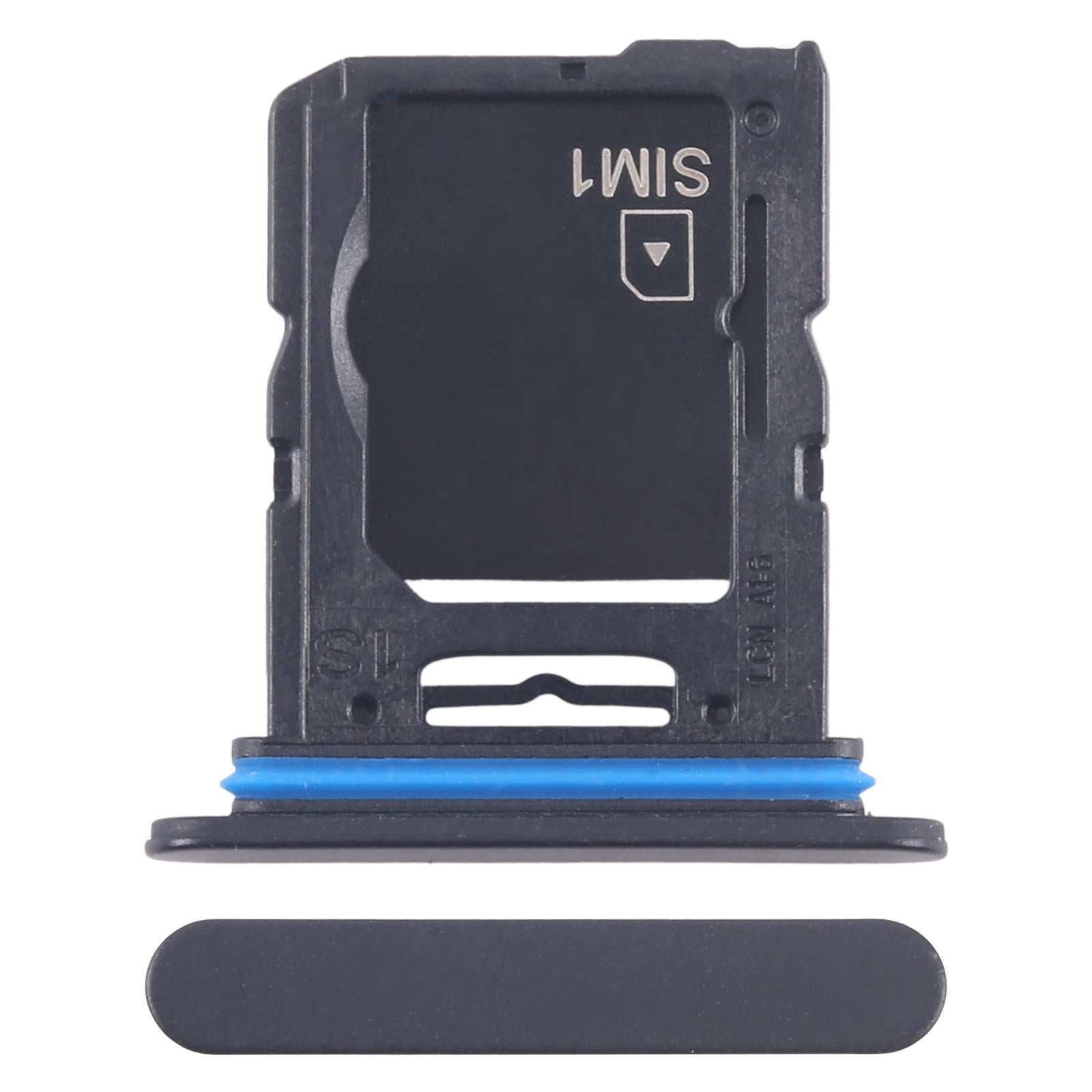 For Sony Xperia 10 V Original SIM Card Tray + Micro SD Card Tray (Black)