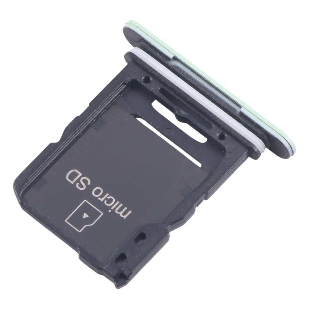 For Sony Xperia 10 V Original SIM Card Tray + Micro SD Card Tray (Green)