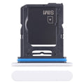 For Sony Xperia 10 V Original SIM Card Tray + Micro SD Card Tray (White)