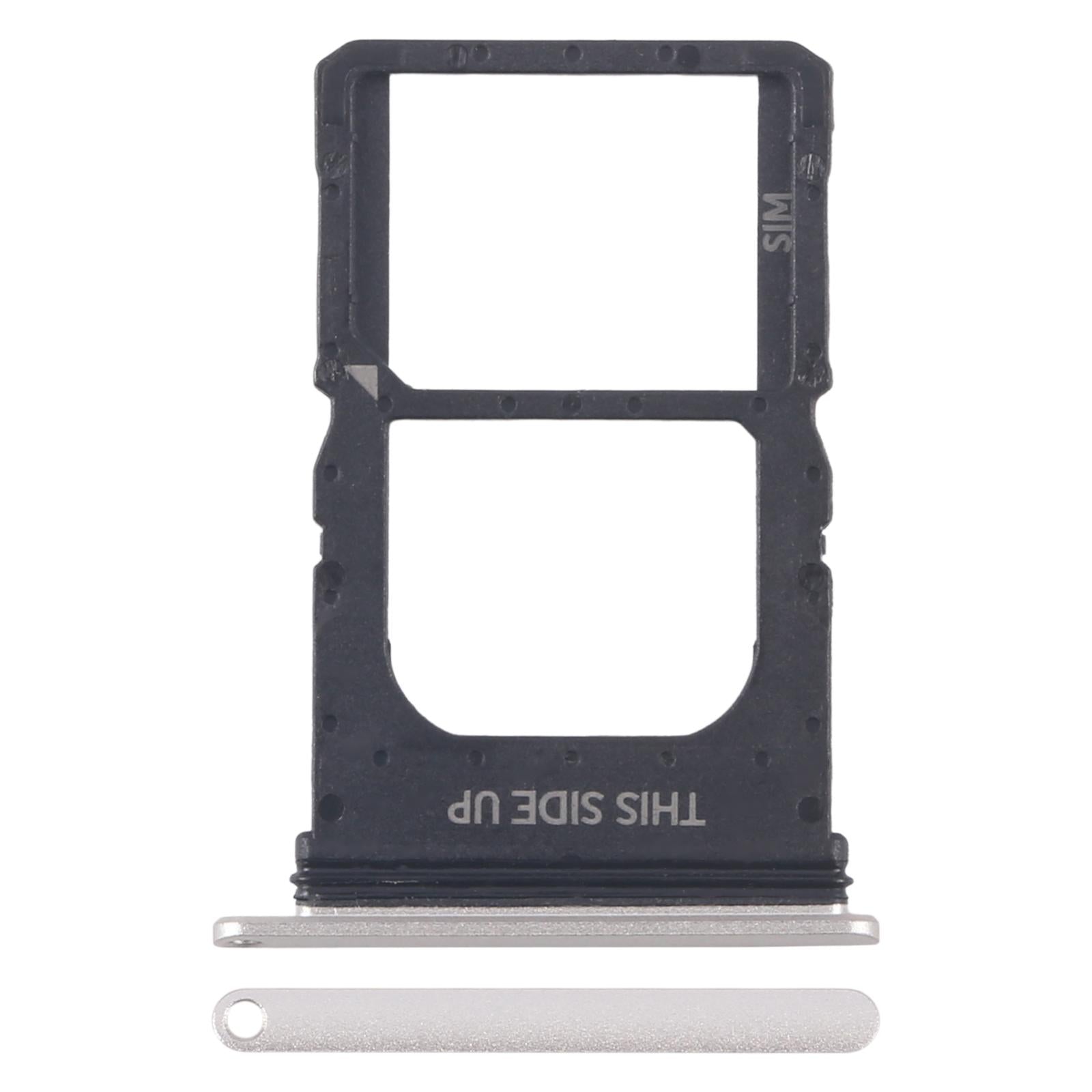 For Motorola Razr 40 Original SIM Card Tray (Silver)