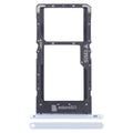 For HTC U20 5G Original SIM Card Tray + SIM / Micro SD Card Tray (White)