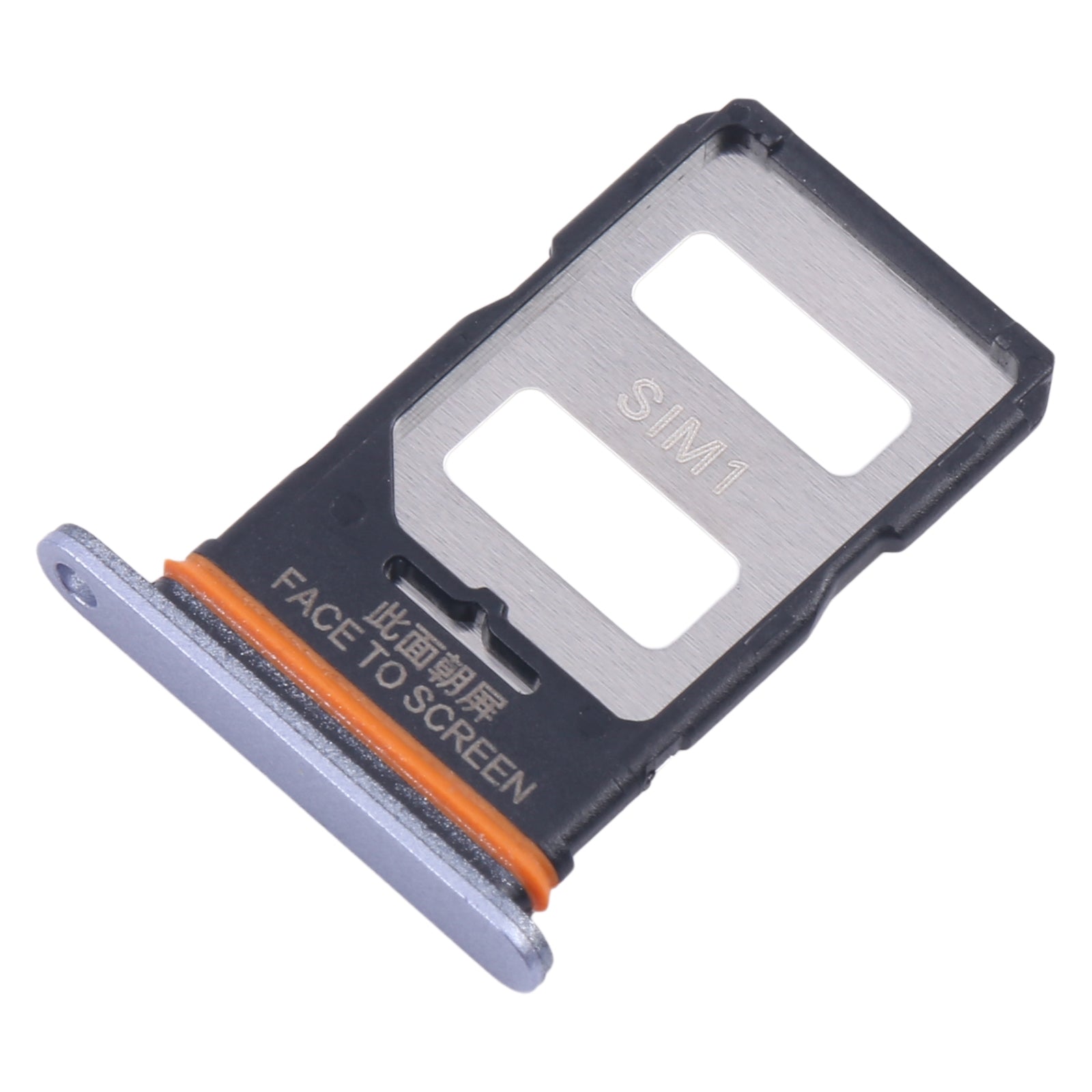 For Xiaomi Poco X6 5G Original SIM Card Tray + SIM Card Tray (Purple)