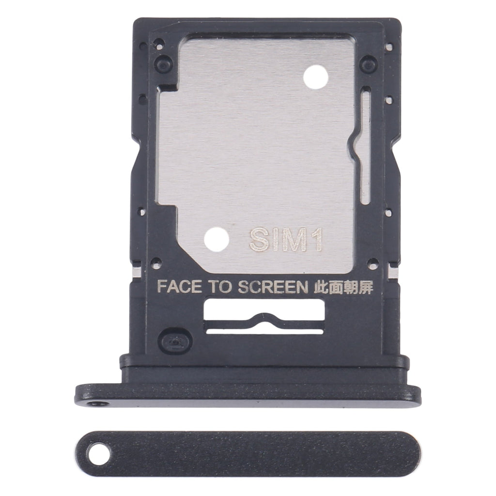 For Xiaomi Redmi Note 13 4G Original SIM Card Tray + SIM / Micro SD Card Tray (Black)