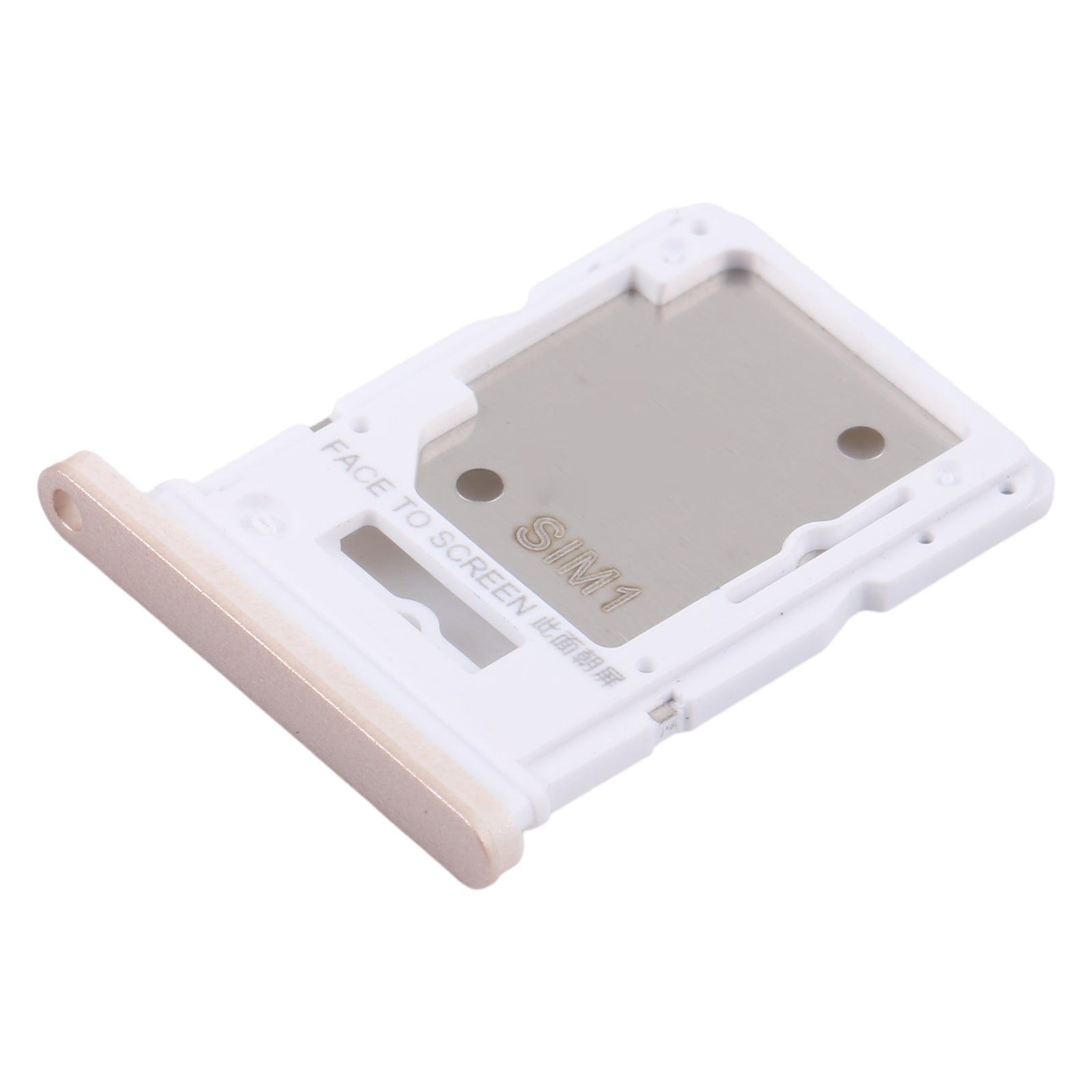 For Xiaomi Redmi Note 13 4G Original SIM Card Tray + SIM / Micro SD Card Tray (Gold)