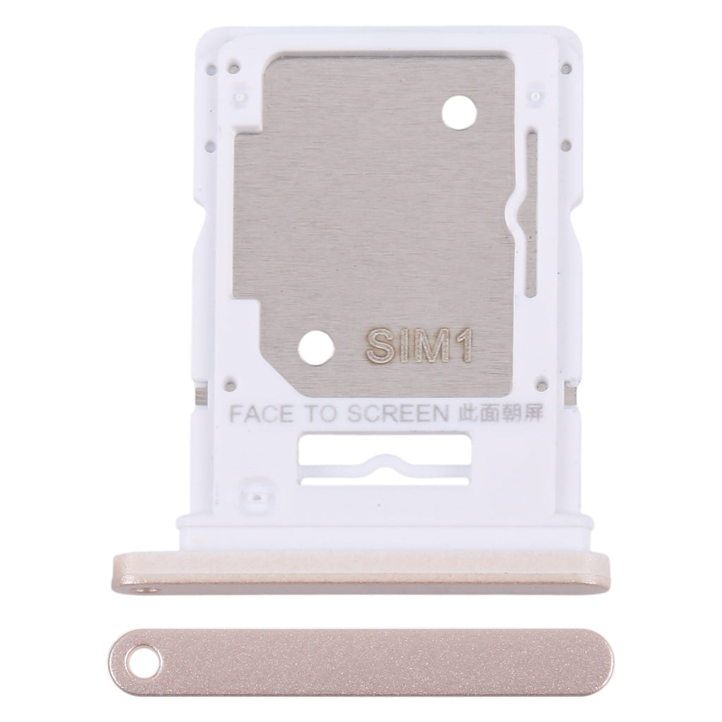For Xiaomi Redmi Note 13 4G Original SIM Card Tray + SIM / Micro SD Card Tray (Gold)
