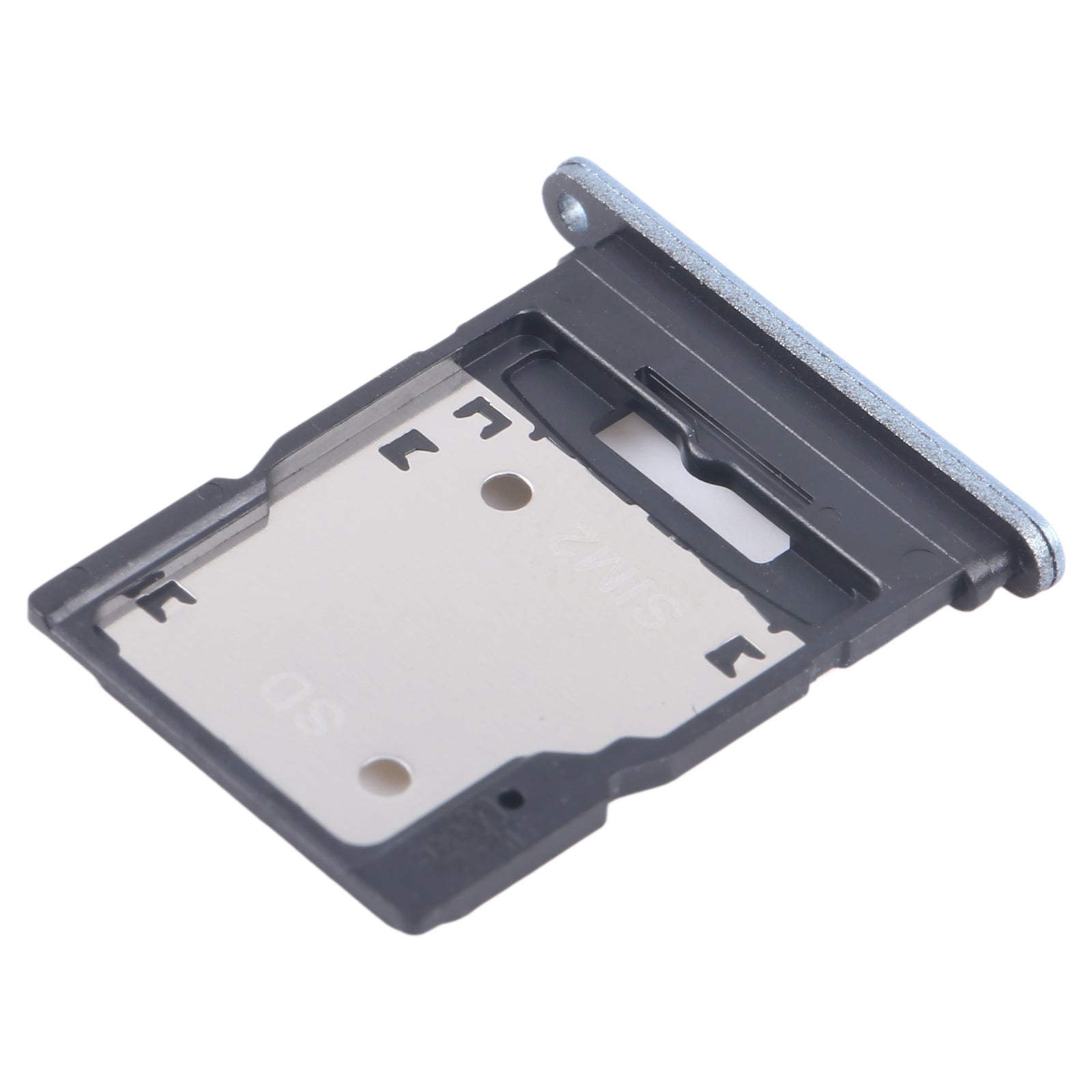 For Xiaomi Redmi Note 13 4G Original SIM Card Tray + SIM / Micro SD Card Tray (Blue)